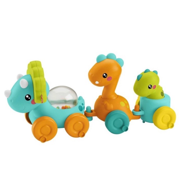 Fisher Price Paradise Pals Dino Choo Choo Trio - Picture 1 of 11